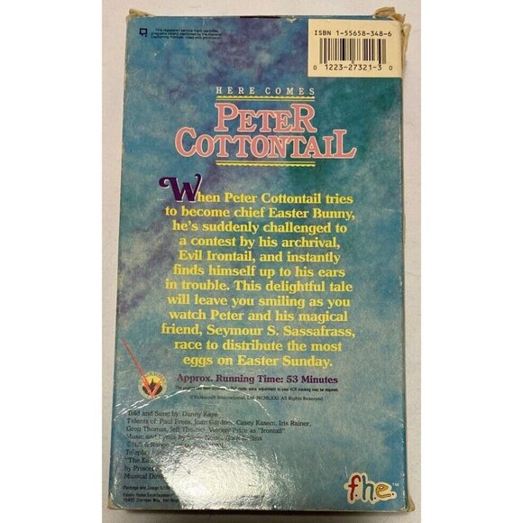 2 VHS Thumpkin And The Easter Bunnies & Here Comes Peter Cottontail - Picture 4 of 5